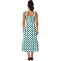 Pattern 56 Tie-Strap Tiered Midi Chiffon Dress View4