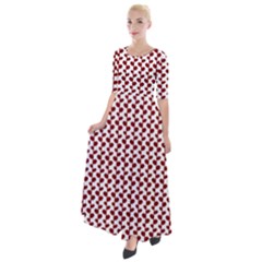 Pattern 57 Half Sleeves Maxi Dress by GardenOfOphir