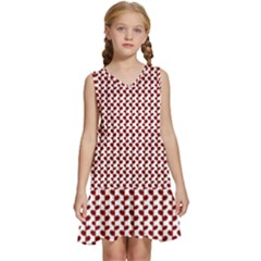 Pattern 57 Kids  Sleeveless Tiered Mini Dress by GardenOfOphir