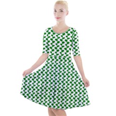 Pattern 58 Quarter Sleeve A-line Dress by GardenOfOphir