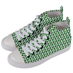 Pattern 58 Women s Mid-top Canvas Sneakers by GardenOfOphir