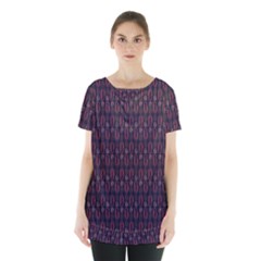 Pattern 60 Skirt Hem Sports Top by GardenOfOphir