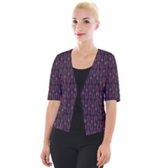 Pattern 60 Cropped Button Cardigan by GardenOfOphir