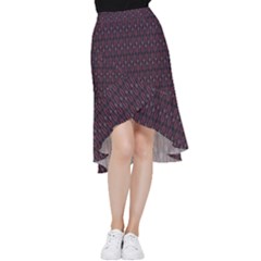 Pattern 60 Frill Hi Low Chiffon Skirt by GardenOfOphir