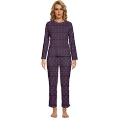 Pattern 60 Womens  Long Sleeve Lightweight Pajamas Set by GardenOfOphir