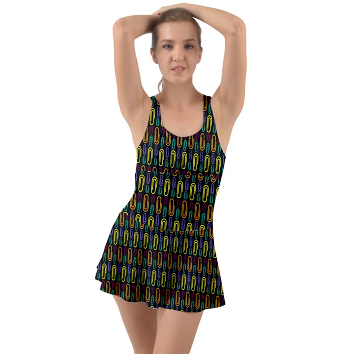 Pattern 61 Ruffle Top Dress Swimsuit