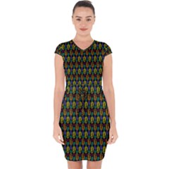 Pattern 61 Capsleeve Drawstring Dress  by GardenOfOphir