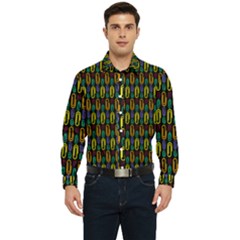 Pattern 61 Men s Long Sleeve  Shirt by GardenOfOphir