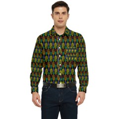 Pattern 61 Men s Long Sleeve Pocket Shirt  by GardenOfOphir