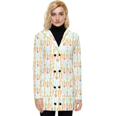 Pattern 62 Button Up Hooded Coat  by GardenOfOphir