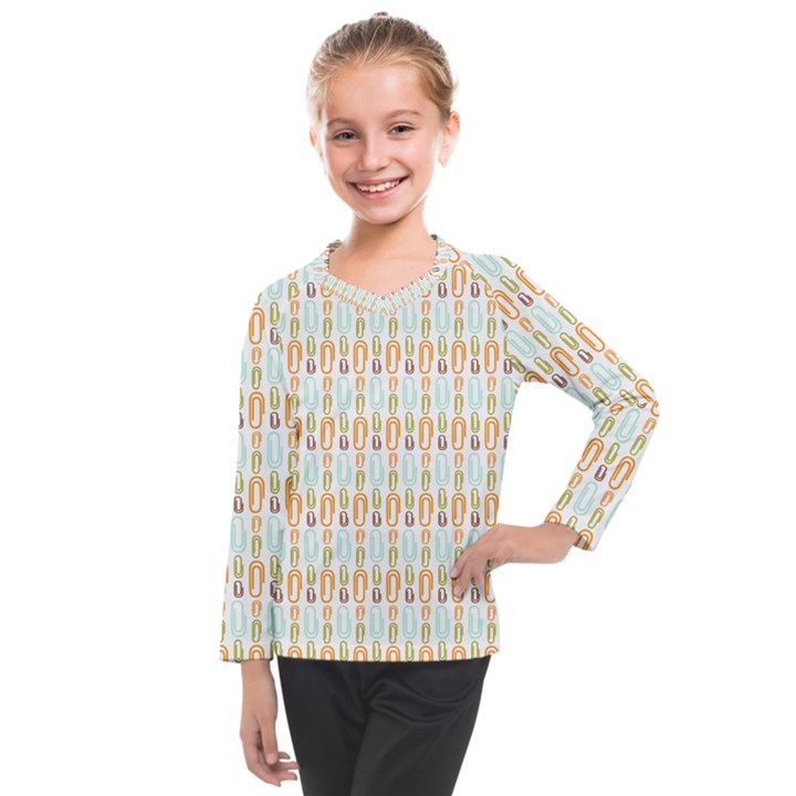 Pattern 62 Kids  Long Mesh Tee