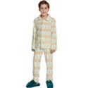 Pattern 62 Kids  Long Sleeve Velvet Pajamas Set View1