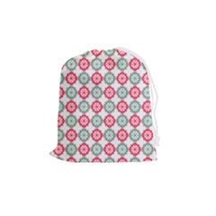 Elegant Pattern Drawstring Pouch (Medium)