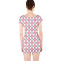 Elegant Pattern Short Sleeve Bodycon Dress View2