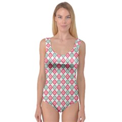 Elegant Pattern Princess Tank Leotard 