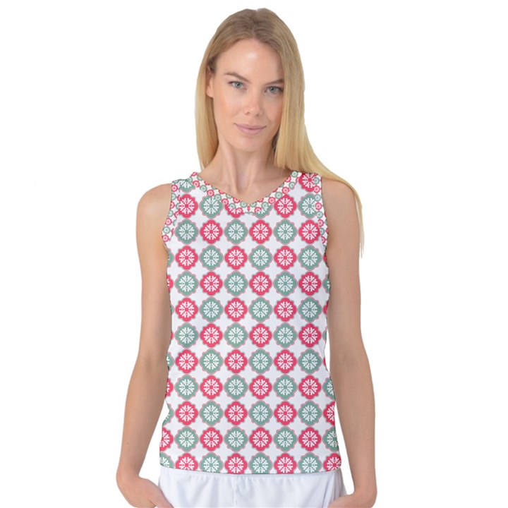 Elegant Pattern Women s Basketball Tank Top