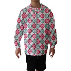 Elegant Pattern Kids  Hooded Windbreaker