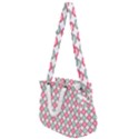 Elegant Pattern Rope Handles Shoulder Strap Bag View1