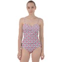 Elegant Pattern Sweetheart Tankini Set View1