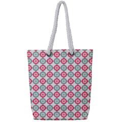 Elegant Pattern Full Print Rope Handle Tote (small) by GardenOfOphir