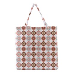 Trendy Pattern Grocery Tote Bag by GardenOfOphir