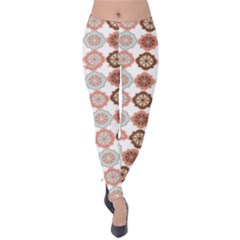 Trendy Pattern Velvet Leggings by GardenOfOphir