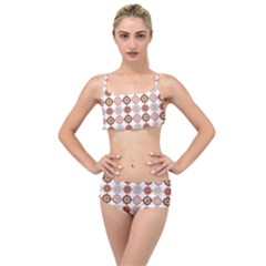 Trendy Pattern Layered Top Bikini Set by GardenOfOphir