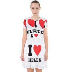 I Love Helen Adorable In Chiffon Dress by ilovewhateva