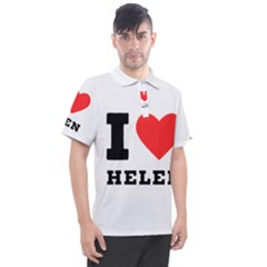 I Love Helen Men s Polo Tee by ilovewhateva