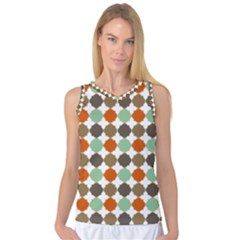 Stylish Pattern Women s Basketball Tank Top by GardenOfOphir