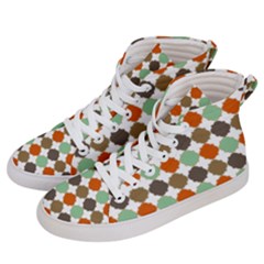 Stylish Pattern Men s Hi-top Skate Sneakers by GardenOfOphir