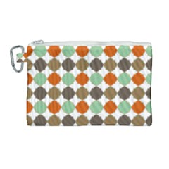 Stylish Pattern Canvas Cosmetic Bag (large) by GardenOfOphir