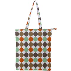 Stylish Pattern Double Zip Up Tote Bag by GardenOfOphir