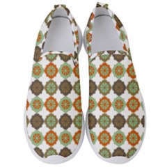 Pattern Men s Slip On Sneakers by GardenOfOphir