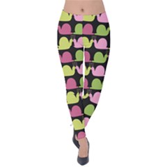 Slugs Ii Velvet Leggings by GardenOfOphir