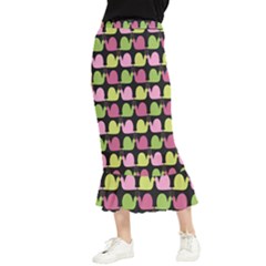 Slugs Ii Maxi Fishtail Chiffon Skirt by GardenOfOphir