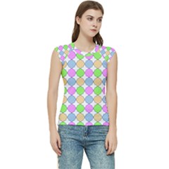 Quatrefoil Ii Women s Raglan Cap Sleeve Tee by GardenOfOphir