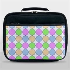 Quatrefoil Ii Lunch Bag by GardenOfOphir