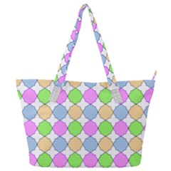 Quatrefoil Ii Full Print Shoulder Bag by GardenOfOphir