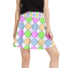 Quatrefoil Ii Waistband Skirt by GardenOfOphir