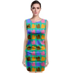 Slugs Classic Sleeveless Midi Dress by GardenOfOphir