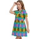 Slugs Kids  Bow Tie Puff Sleeve Dress View3