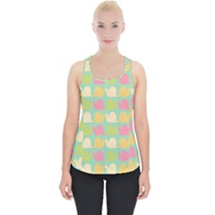 Slugs Pattern Piece Up Tank Top by GardenOfOphir