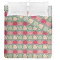 Colorful Slugs Duvet Cover Double Side (Queen Size) View1