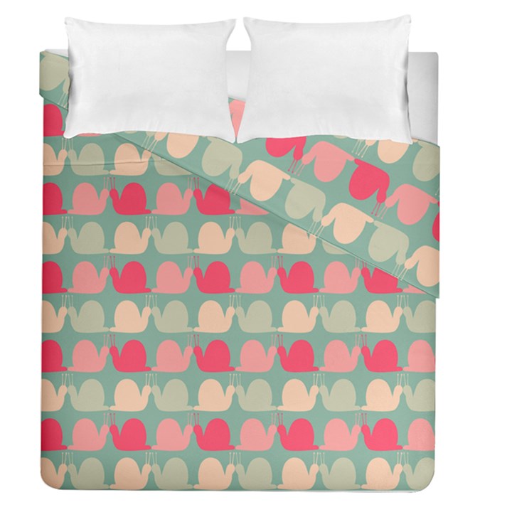 Colorful Slugs Duvet Cover Double Side (Queen Size)