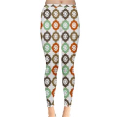 Quatrefoil Inside Out Leggings by GardenOfOphir