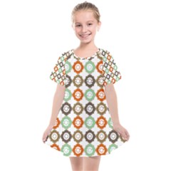 Quatrefoil Kids  Smock Dress by GardenOfOphir