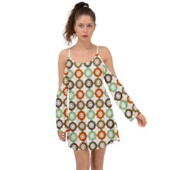 Quatrefoil Boho Dress by GardenOfOphir