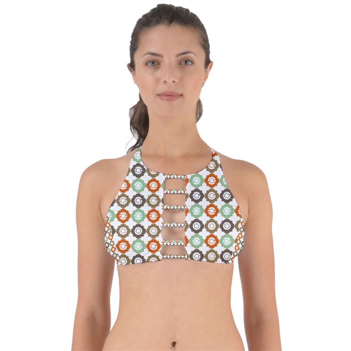 Quatrefoil Perfectly Cut Out Bikini Top