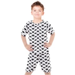 Pattern 73 Kids  Tee And Shorts Set by GardenOfOphir